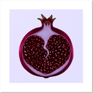 Pomegranite Heart Posters and Art